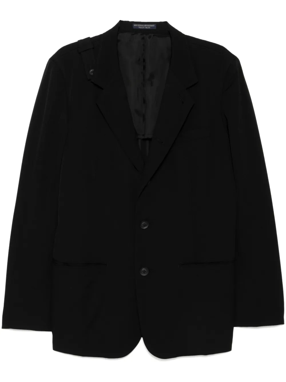 Габардиновый жакет Yohji Yamamoto, черный
Габардиновый жакет Yohji Yamamoto, черный