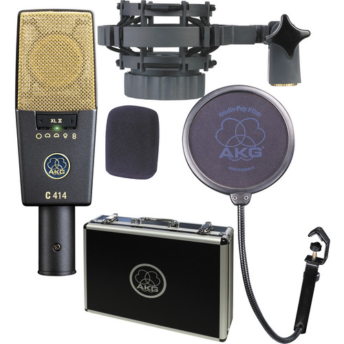 Многодиапазонный Конденсаторный Микрофон AKG C414 XLII с большой диафрагмой
Многодиапазонный Конденсаторный Микрофон AKG C414 XLII с большой диафрагмой