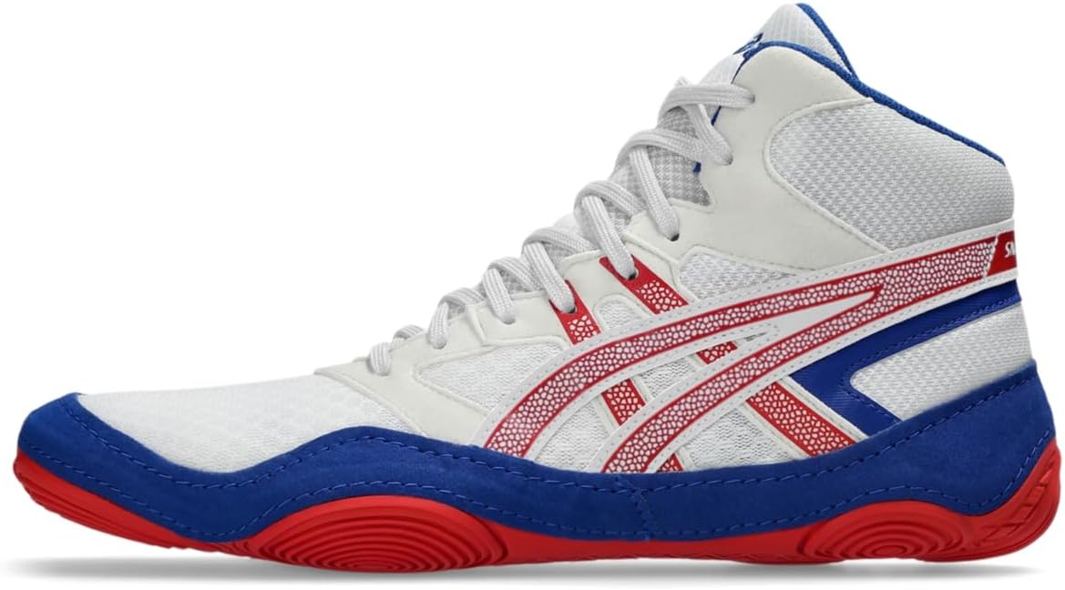 Мужские борцовские кроссовки Asics Snapdown 4, белый/красный
Мужские борцовские кроссовки Asics Snapdown 4, белый/красный