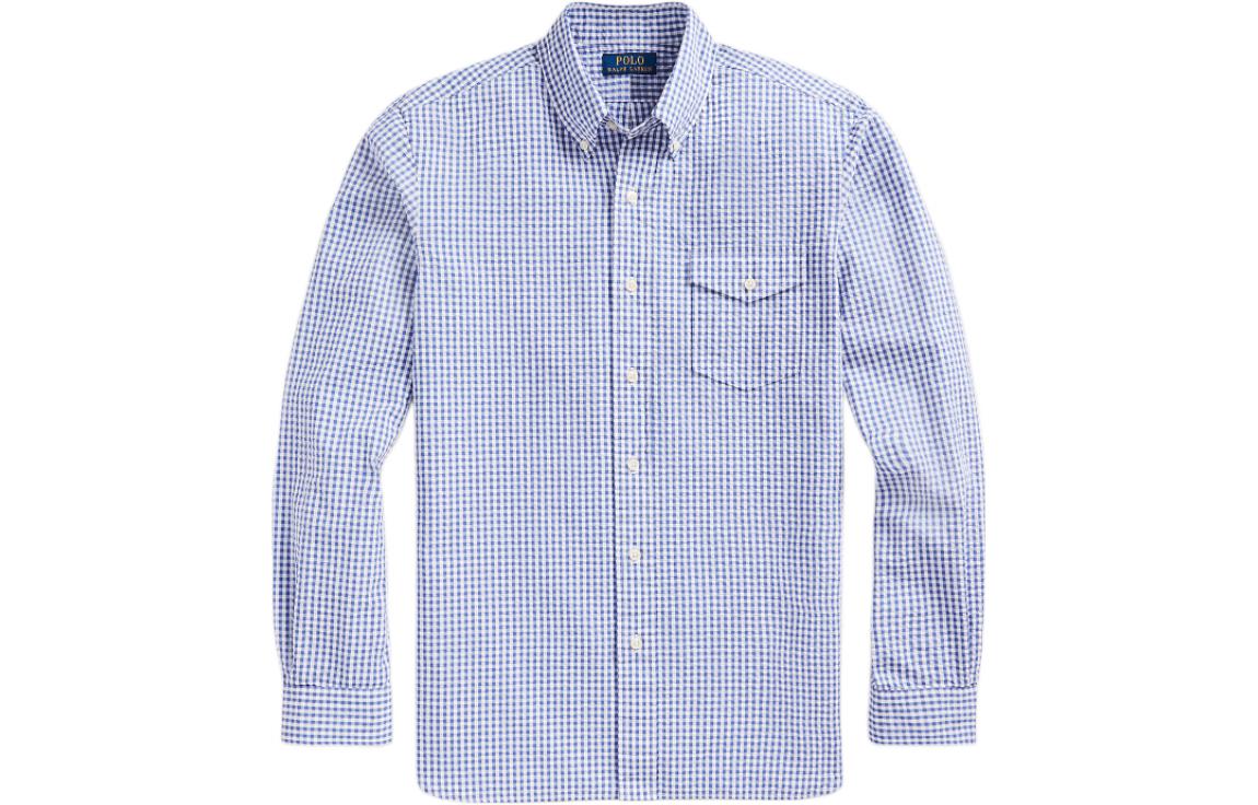 Polo Ralph Lauren Мужская синяя рубашка
Polo Ralph Lauren Мужская синяя рубашка