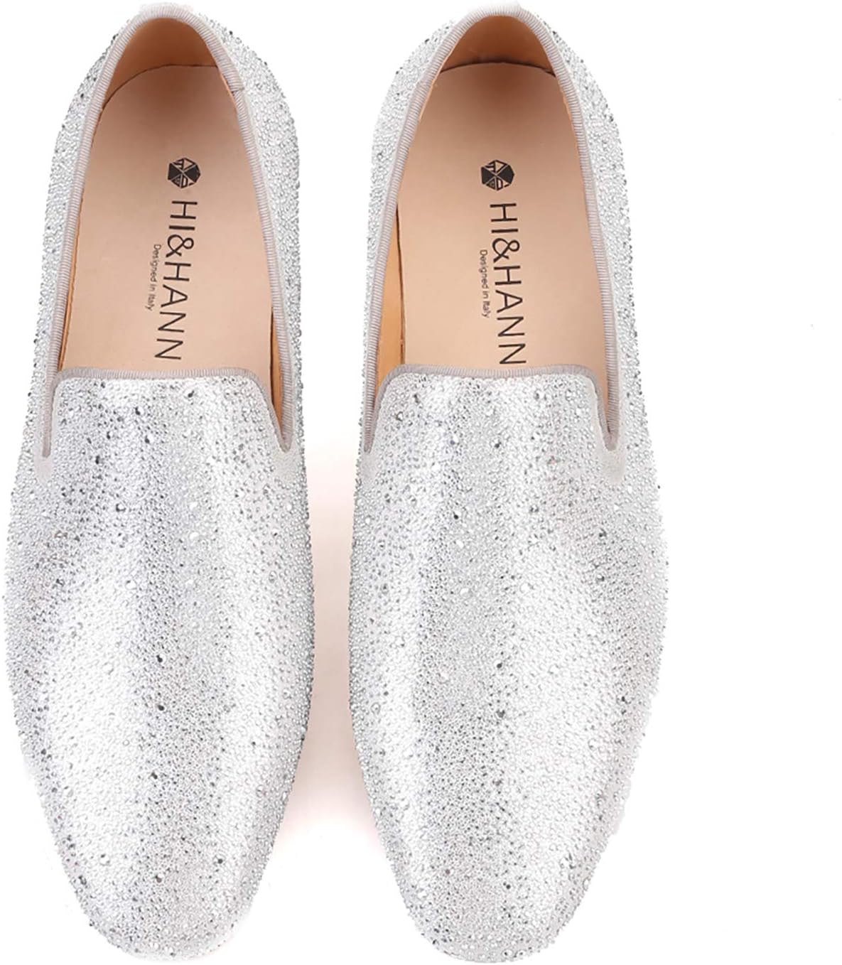 Мужские лоферы HIHANN из натуральной кожи с серебристыми стразами, модные для вечеринок и банкетов, модель без шнурков, мужские классические тапочки-слипоны Hi&Hann
Мужские лоферы HIHANN из натуральной кожи с серебристыми стразами, модные для вечеринок и банкетов, модель без шнурков, мужские классические тапочки-слипоны Hi&Hann
