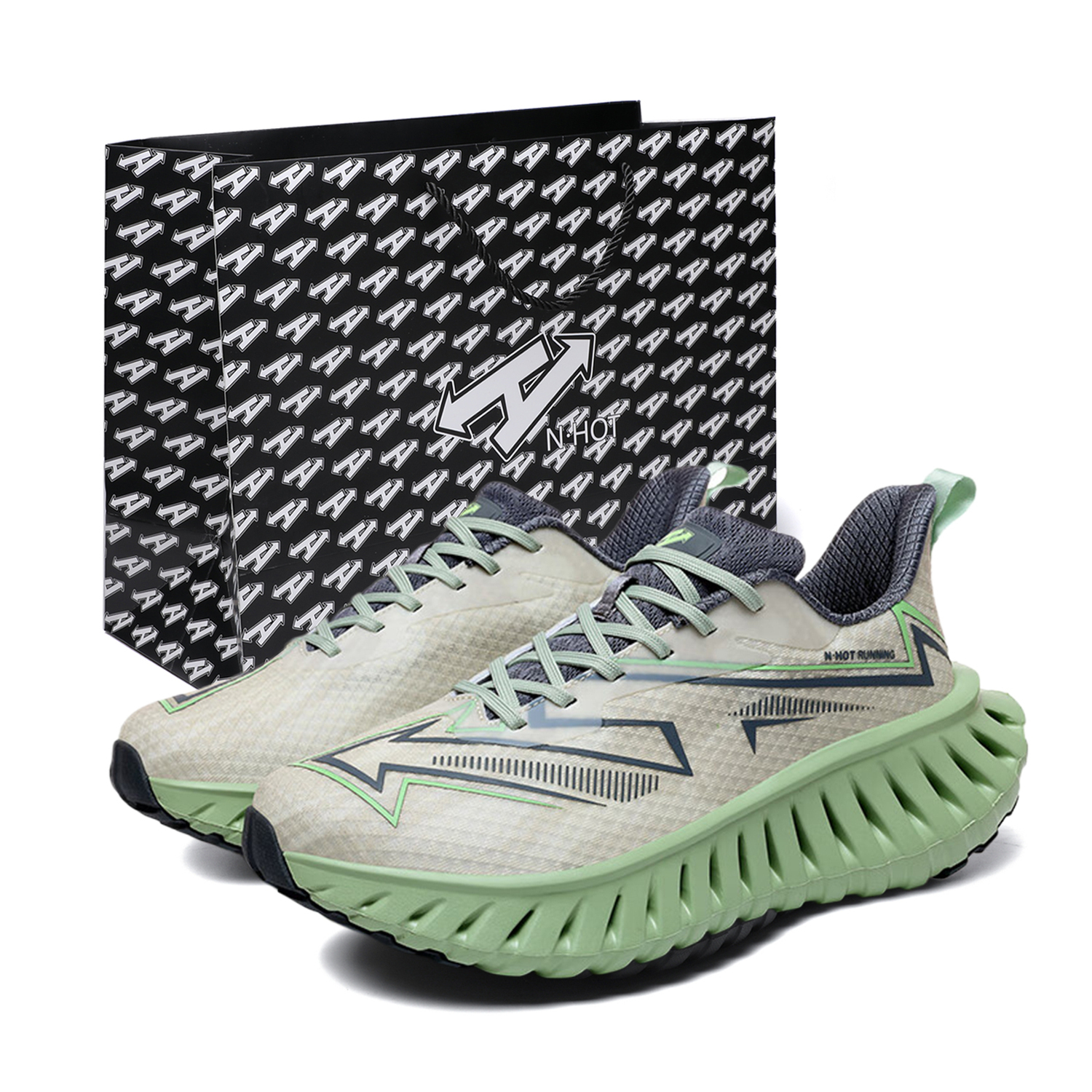 N·HOT Скользоустойчивые дышащие легкие низкие кеды с карбоновой пластиной для бега унисекс Jadeite Green, цвет Jadeite Green
N·HOT Скользоустойчивые дышащие легкие низкие кеды с карбоновой пластиной для бега унисекс Jadeite Green, цвет Jadeite Green