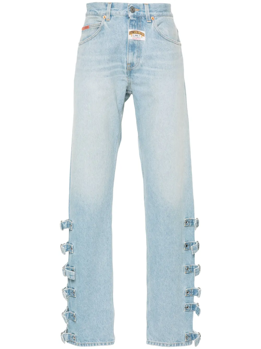 Прямые джинсы 5 Pockets Martine Rose, синий
Прямые джинсы 5 Pockets Martine Rose, синий