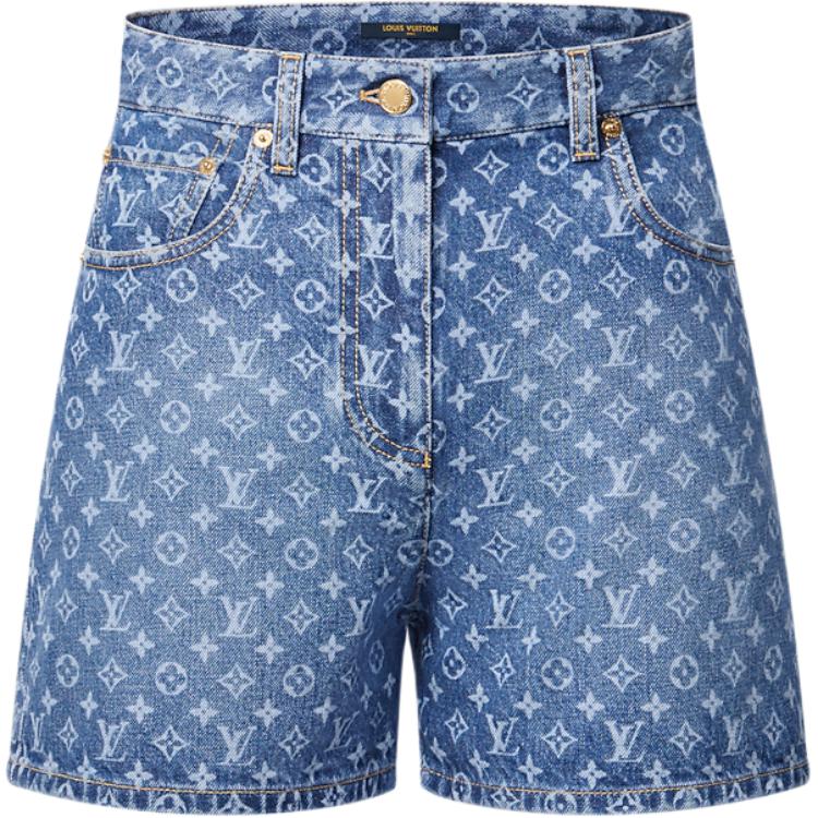 Джинсовые шорты Monogram LOUIS VUITTON, синий
Джинсовые шорты Monogram LOUIS VUITTON, синий