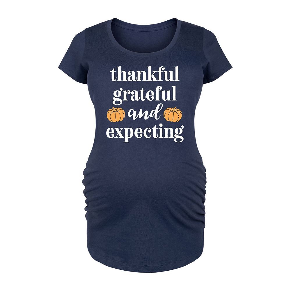 Футболка с рисунком «Благодарное ожидание» для беременных Licensed Character, темно-синий
Футболка с рисунком «Благодарное ожидание» для беременных Licensed Character, темно-синий