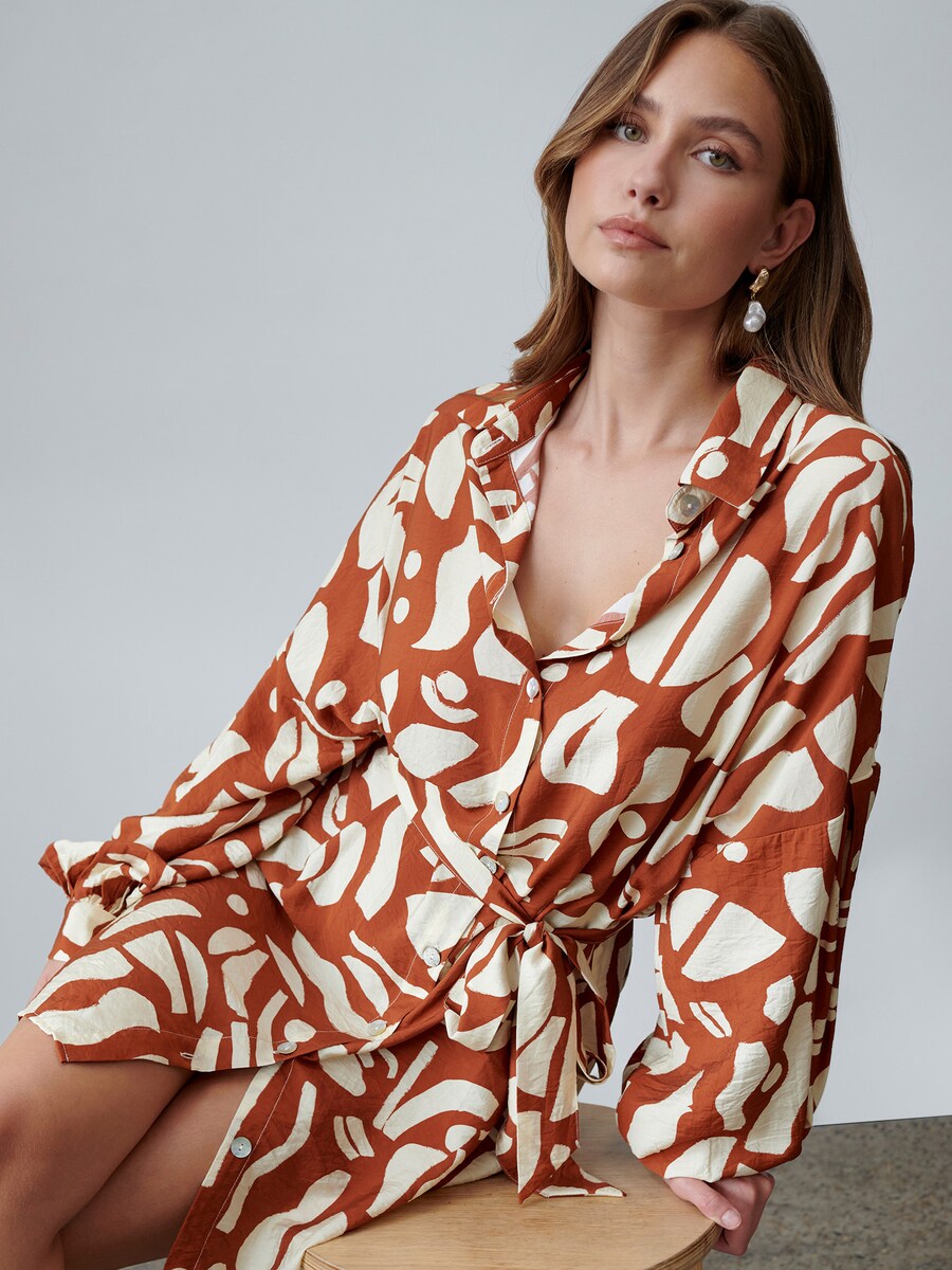 Платье St MRLO Bligh, коричневый
Платье St MRLO Bligh, коричневый