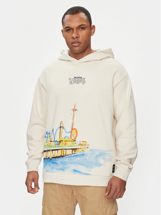 Толстовка свободного кроя Puma, экрю
Толстовка свободного кроя Puma, экрю