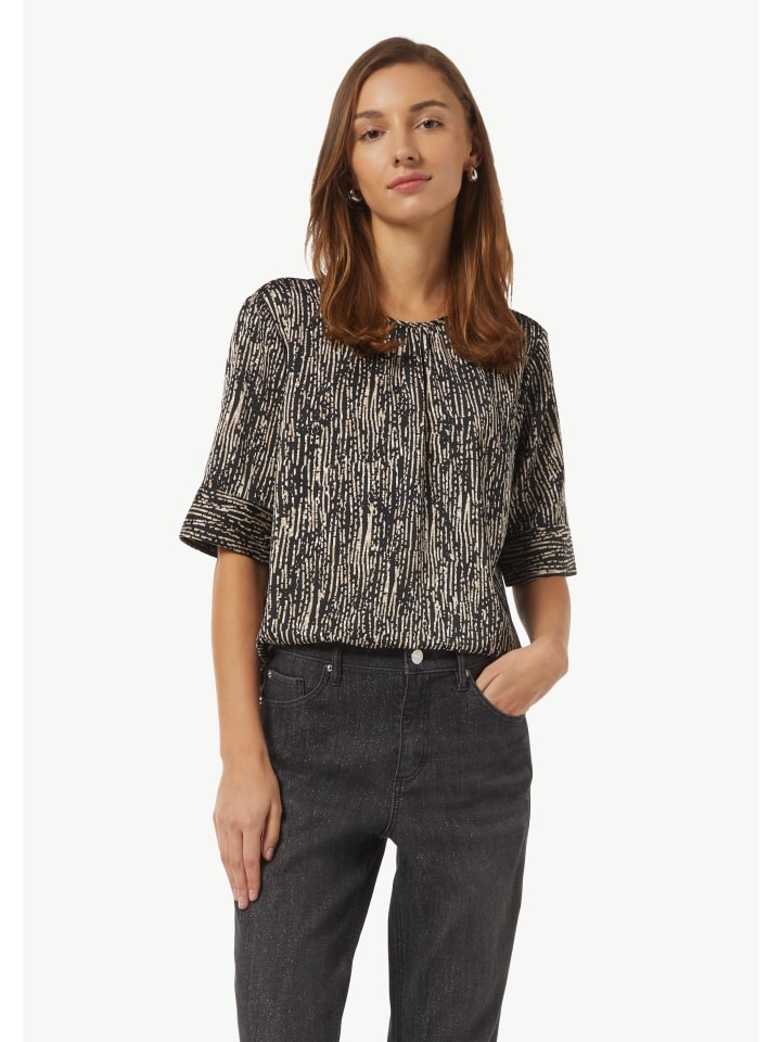 Блуза comma CI Bluse 3/4 Arm, черный
Блуза comma CI Bluse 3/4 Arm, черный