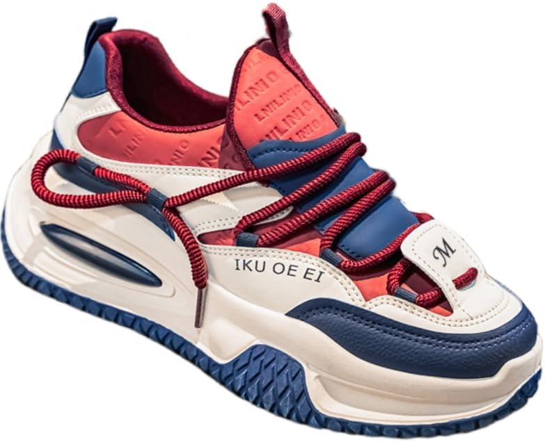 Мужские повседневные спортивные кроссовки HoaloX - модные кроссовки с толстой подошвой и легкой амортизацией, Универсальный уличный стиль, темно-синий
Мужские повседневные спортивные кроссовки HoaloX - модные кроссовки с толстой подошвой и легкой амортизацией, Универсальный уличный стиль, темно-синий