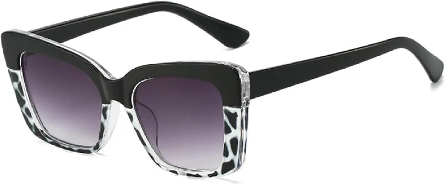 Винтажные солнцезащитные очки с оригинальной оправой для женщин и мужчин, классические, для активного отдыха, вождения, модные, для вечеринок, с защитой от УФ-излучения UV400 TKKTLLT, Black Leopard Gray
Винтажные солнцезащитные очки с оригинальной оправой для женщин и мужчин, классические, для активного отдыха, вождения, модные, для вечеринок, с защитой от УФ-излучения UV400 TKKTLLT, Black Leopard Gray