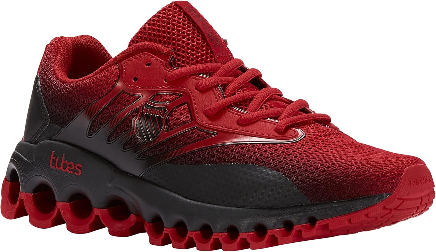 Мужские спортивные тренировочные кроссовки K-Swiss Tubes, черный/красный
Мужские спортивные тренировочные кроссовки K-Swiss Tubes, черный/красный