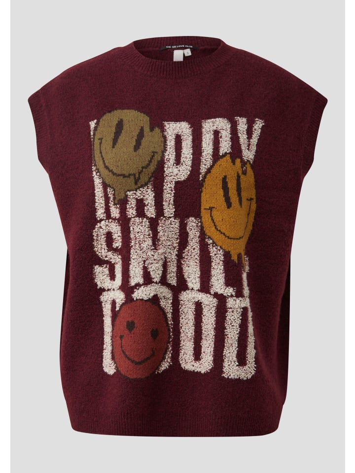 Вязаный свитер 39X0_bordeaux QS
Вязаный свитер 39X0_bordeaux QS