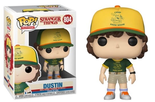 Funko POP! Очень странные дела, коллекционная фигурка, Дастин 
Funko POP! Очень странные дела, коллекционная фигурка, Дастин