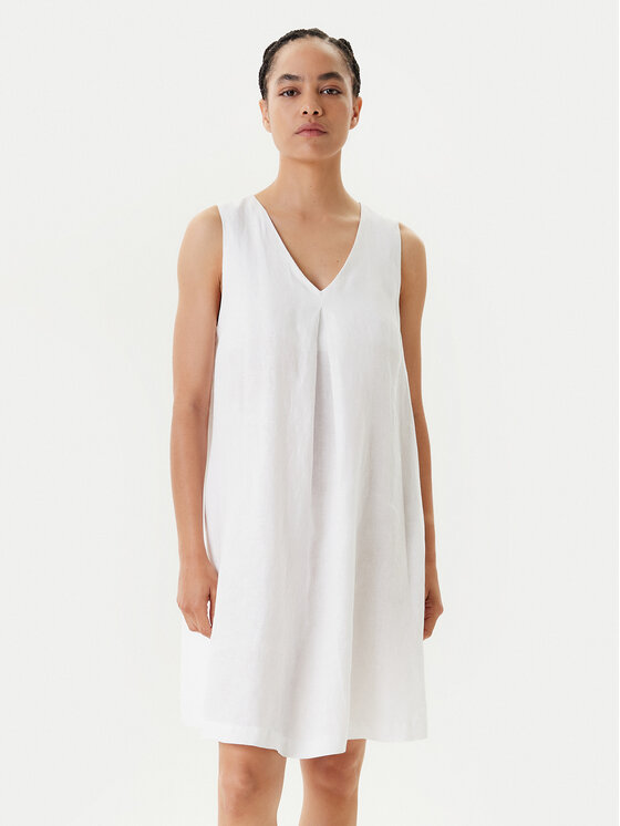 Летнее платье свободного покроя 4AGHDV0AX United Colors Of Benetton, белый
Летнее платье свободного покроя 4AGHDV0AX United Colors Of Benetton, белый