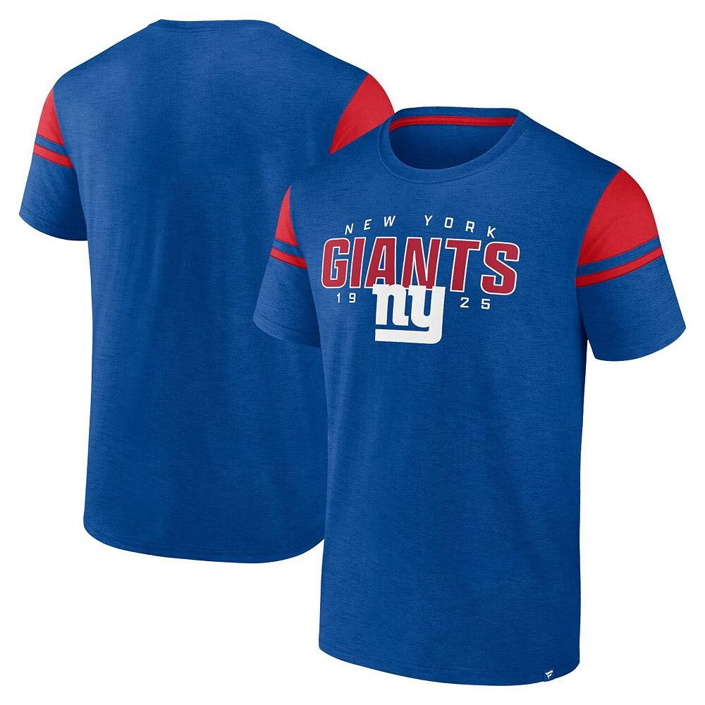Мужская футболка Fanatics Royal New York Giants Old School Play Slub Fanatics Brands - White Label, цвет Gia Blue
Мужская футболка Fanatics Royal New York Giants Old School Play Slub Fanatics Brands - White Label, цвет Gia Blue
