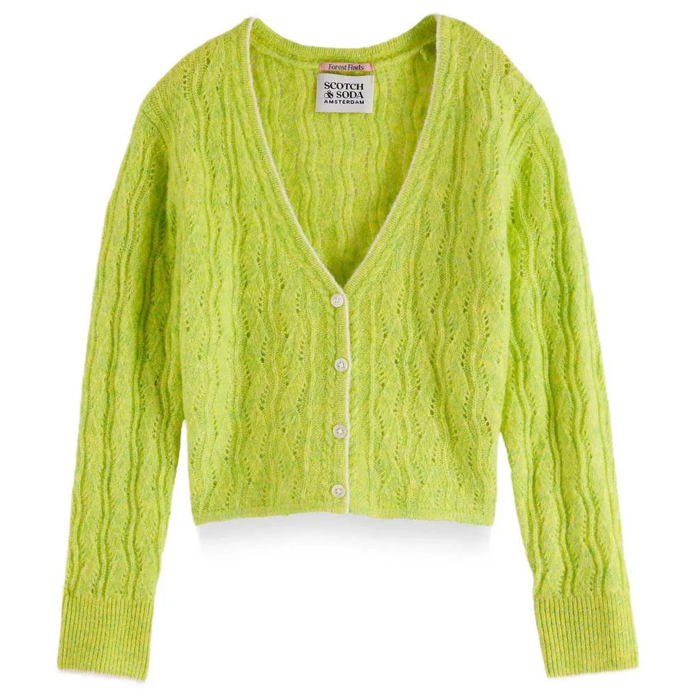 Легкий кардиган Ajour от Scotch & Soda, желтый
Легкий кардиган Ajour от Scotch & Soda, желтый