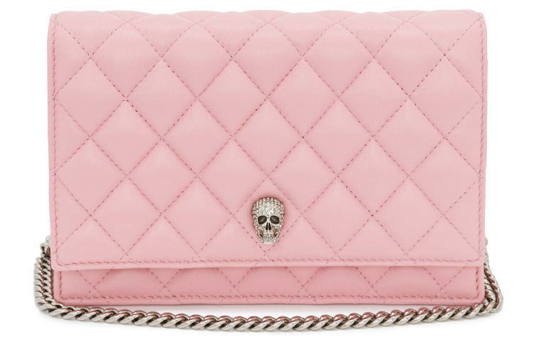 Alexander McQueen Кожаная сумка через плечо малая женская розовая
Alexander McQueen Кожаная сумка через плечо малая женская розовая