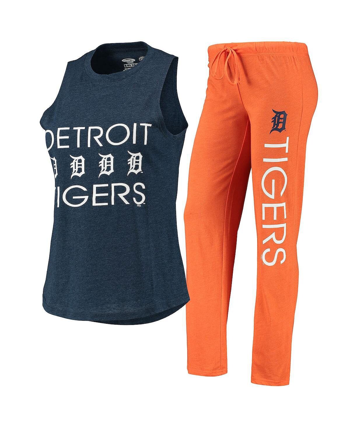 Женский оранжево-темно-синий комплект для сна с майкой и брюками Detroit Tigers Meter Muscle Concepts Sport
Женский оранжево-темно-синий комплект для сна с майкой и брюками Detroit Tigers Meter Muscle Concepts Sport