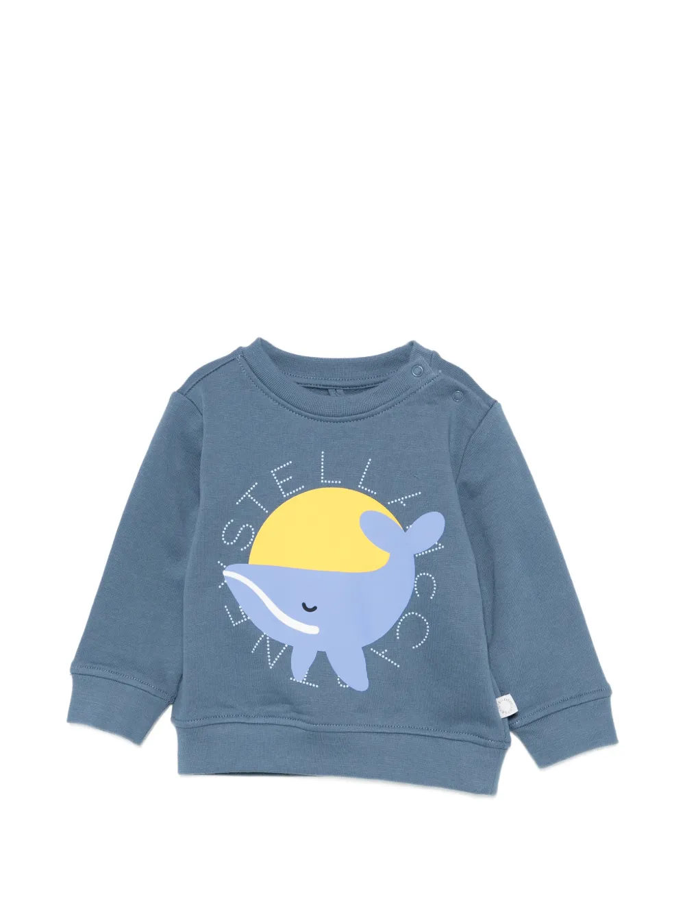 Свитшот с графическим принтом и круглым вырезом Stella Mccartney Kids, синий
Свитшот с графическим принтом и круглым вырезом Stella Mccartney Kids, синий