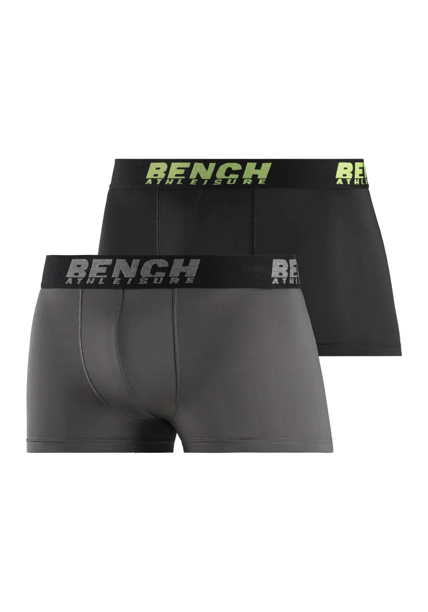 Bench Функциональные боксеры (2 шт.), спортивный вид, изготовлены из качественной микрофибры, черный
Bench Функциональные боксеры (2 шт.), спортивный вид, изготовлены из качественной микрофибры, черный
