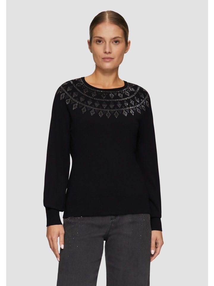 Пуловер s.Oliver BLACK LABEL Strickpullover langarm, черный
Пуловер s.Oliver BLACK LABEL Strickpullover langarm, черный