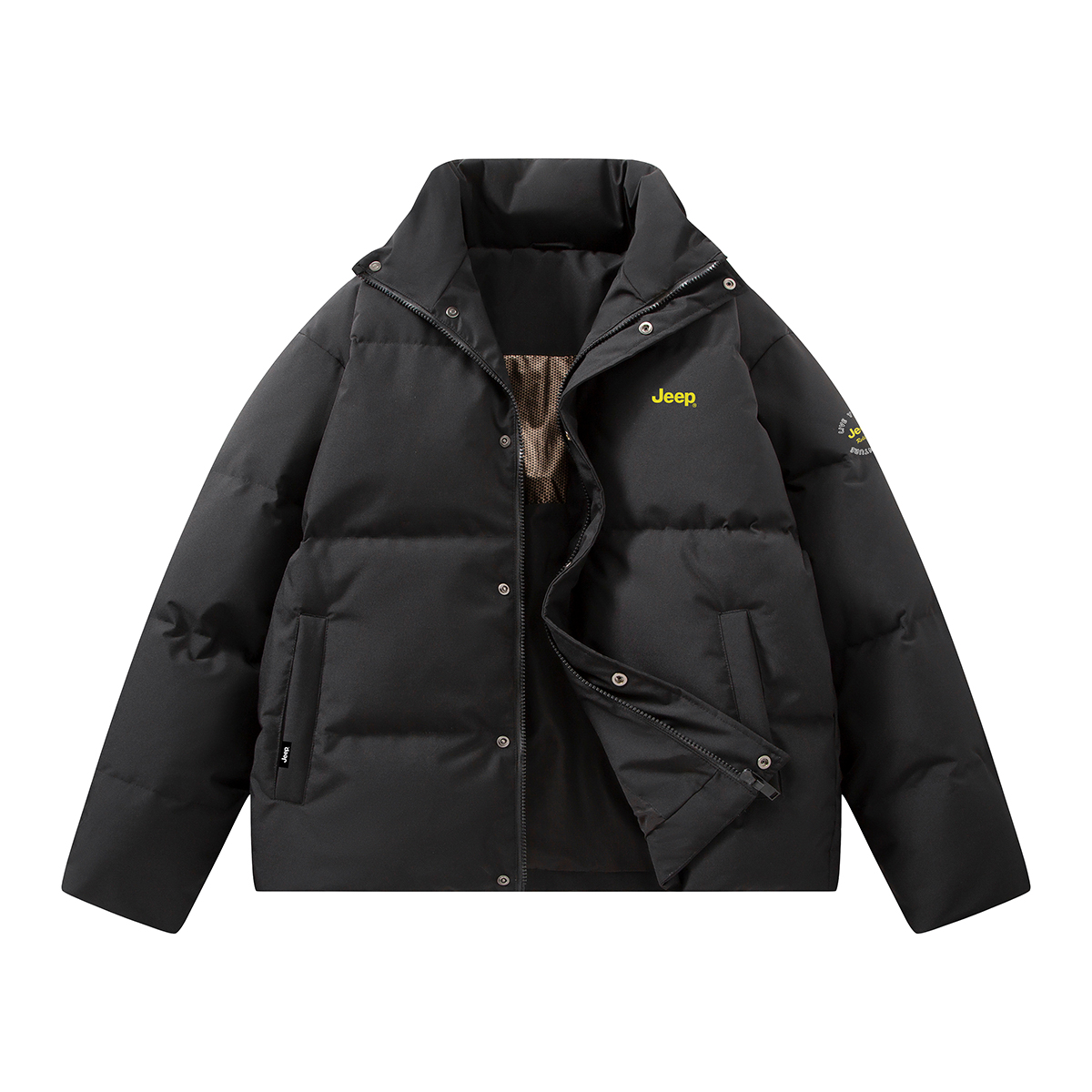 Jeep Унисекс пуховик, Pure Black
Jeep Унисекс пуховик, Pure Black