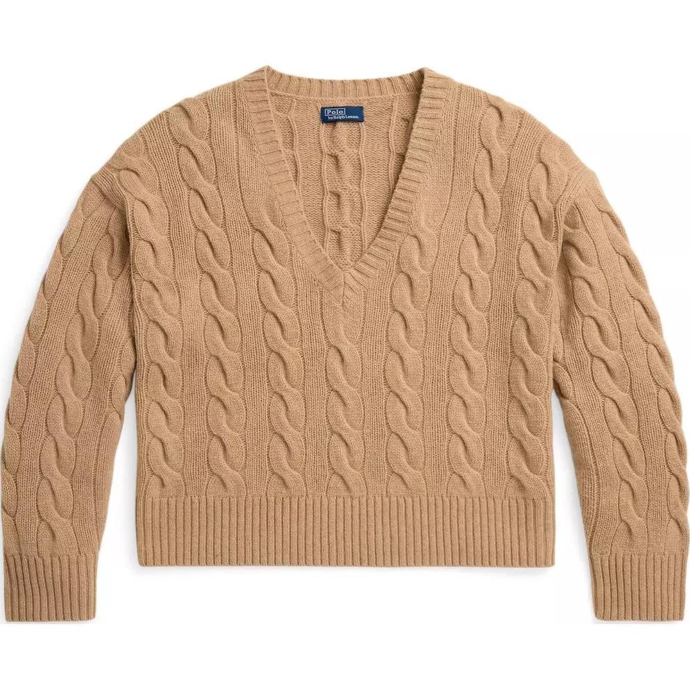 Свободный вязаный джемпер Polo Ralph Lauren, коричневый
Свободный вязаный джемпер Polo Ralph Lauren, коричневый