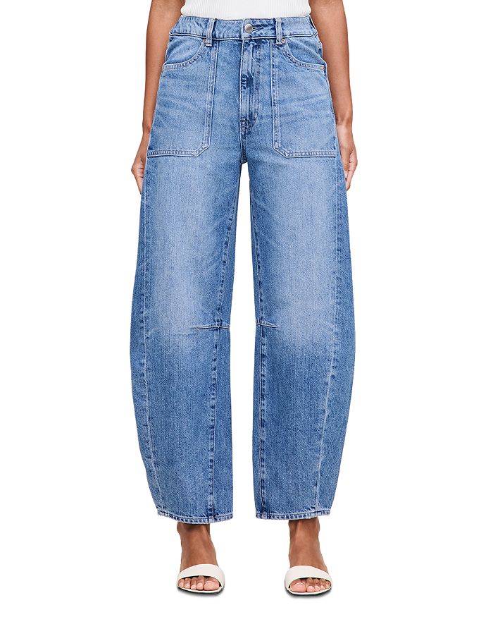 Джинсы Miro High Rise Barrel в цвете Meadow Lake Vintage DL1961, синий
Джинсы Miro High Rise Barrel в цвете Meadow Lake Vintage DL1961, синий