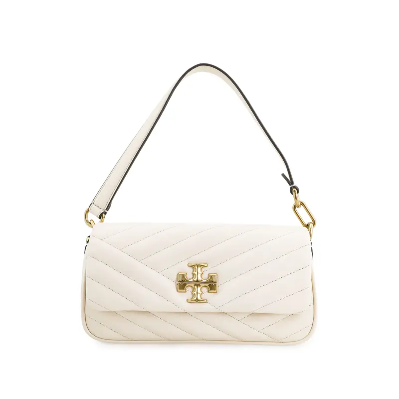 Кожаная сумка Kira через плечо Baguette портативная кросс-боди через плечо женская кремово-белая TORY BURCH
Кожаная сумка Kira через плечо Baguette портативная кросс-боди через плечо женская кремово-белая TORY BURCH