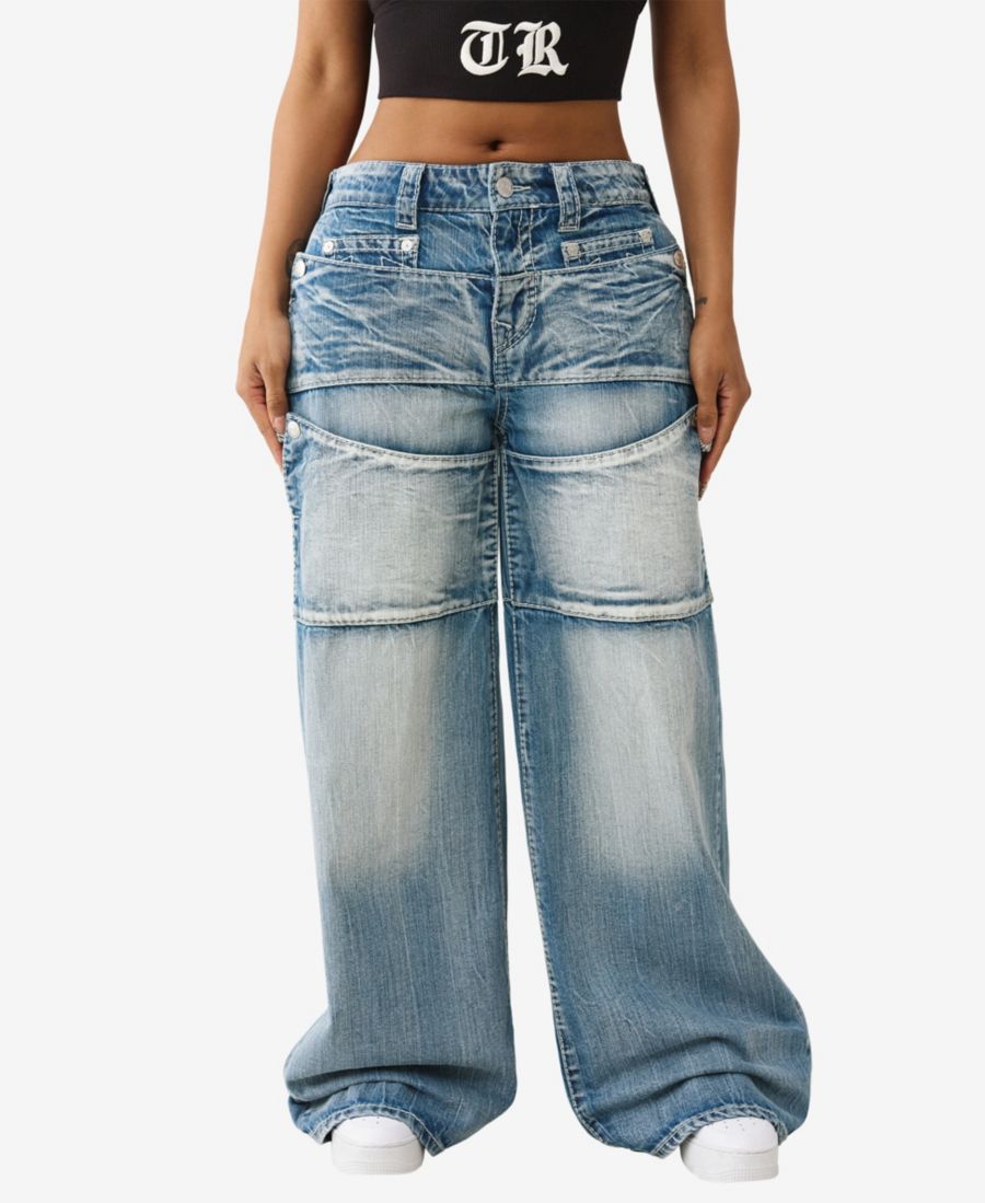 Женские джинсы Jessie Super Baggy Big Jeans True Religion, Light wash
Женские джинсы Jessie Super Baggy Big Jeans True Religion, Light wash
