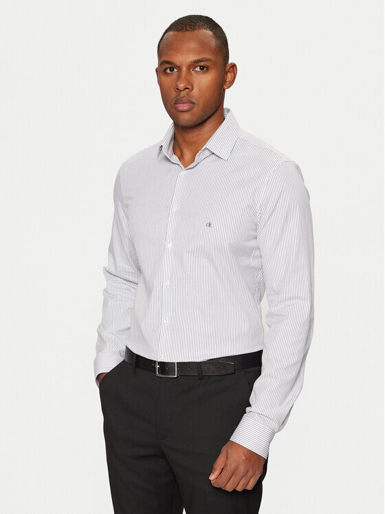 Рубашка узкого кроя Calvin Klein, белый
Рубашка узкого кроя Calvin Klein, белый