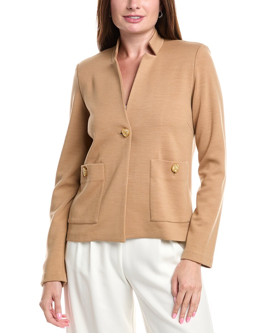 St John New Milano Кардиган из шерстяной смеси St. John, коричневый
St John New Milano Кардиган из шерстяной смеси St. John, коричневый