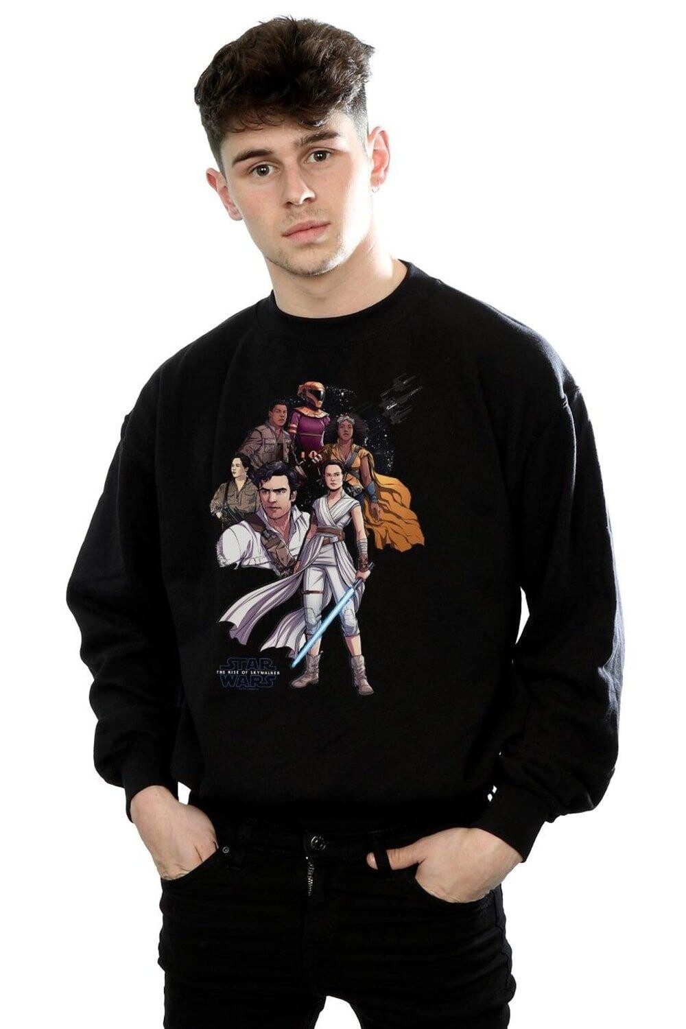 Толстовка с иллюстрацией сопротивления «Звездные войны. Скайуокер. Восхождение Скайуокера» Star Wars, черный
Толстовка с иллюстрацией сопротивления «Звездные войны. Скайуокер. Восхождение Скайуокера» Star Wars, черный