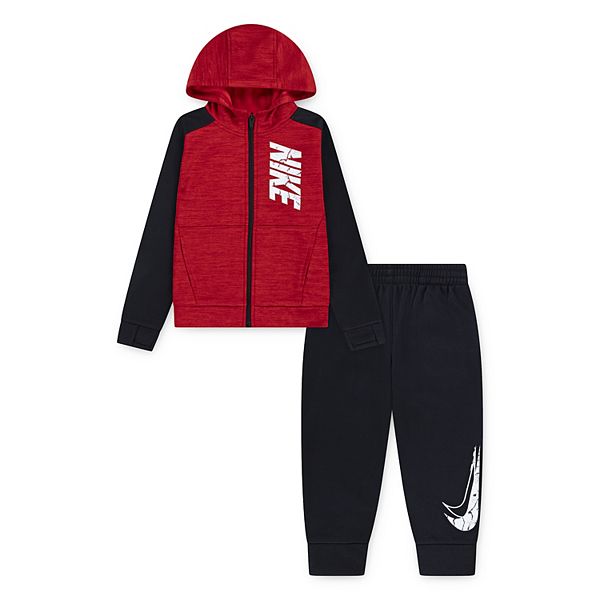 Термобелье для мальчиков: куртка и джоггеры 2-в-1 Nike, Black Red Heather
Термобелье для мальчиков: куртка и джоггеры 2-в-1 Nike, Black Red Heather