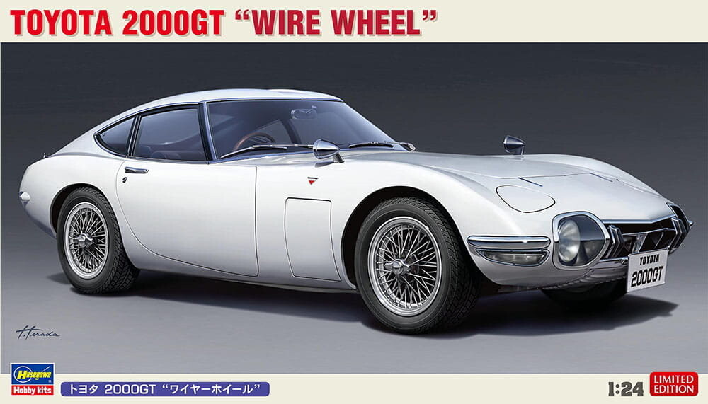 Toyota 2000GT (Проволочное колесо) 1:24 Hasegawa 20617
Toyota 2000GT (Проволочное колесо) 1:24 Hasegawa 20617