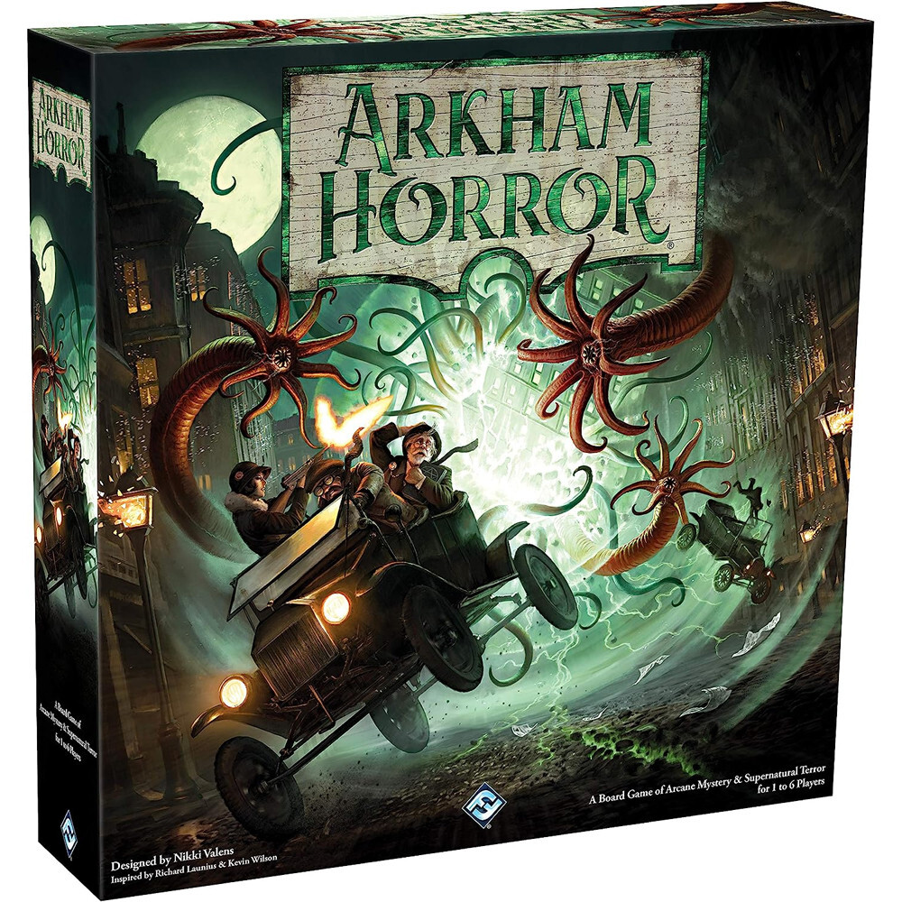 Настольная игра Fantasy Flight Games Arkham Horror 3a Ed: Core Set (Spanish Edition)
Настольная игра Fantasy Flight Games Arkham Horror 3a Ed: Core Set (Spanish Edition)