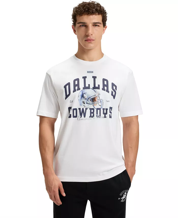 Футболка с графическим изображением шлема Hugo Boss, белый
Футболка с графическим изображением шлема Hugo Boss, белый