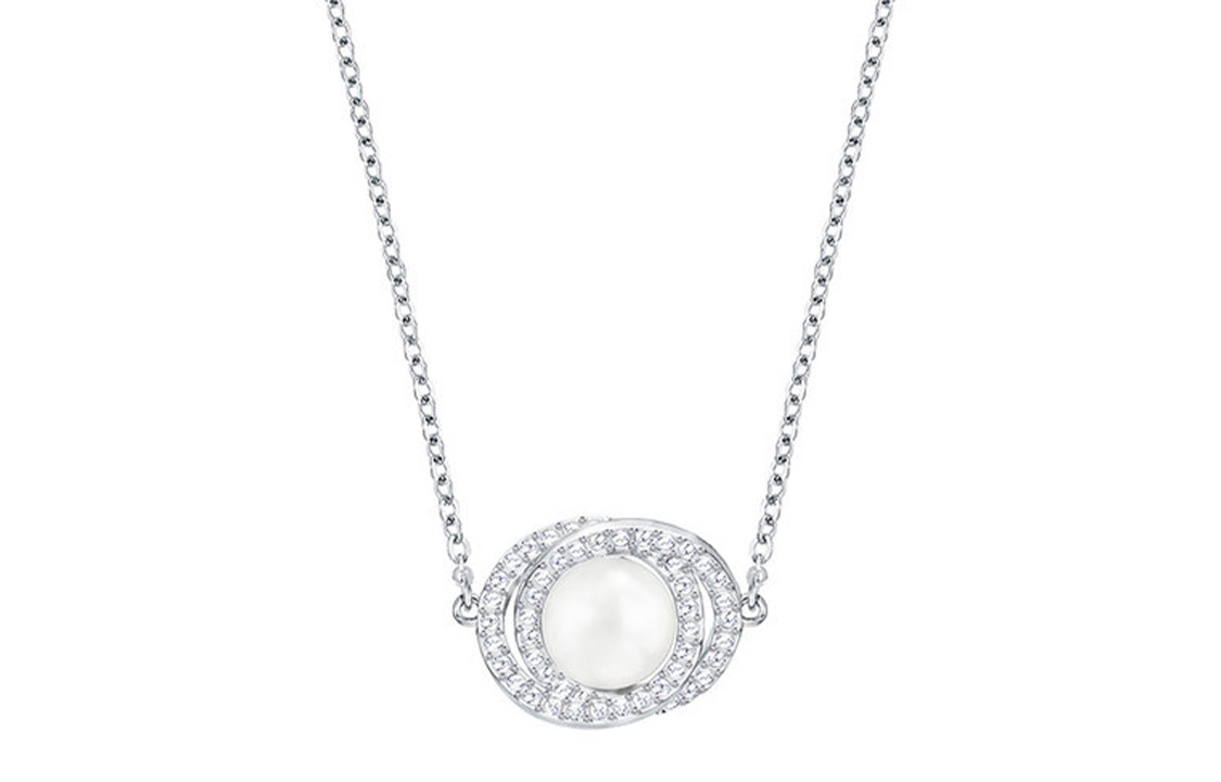 Сплав Искусственный кристалл Ожерелье Women's Swarovski, серебро
Сплав Искусственный кристалл Ожерелье Women's Swarovski, серебро