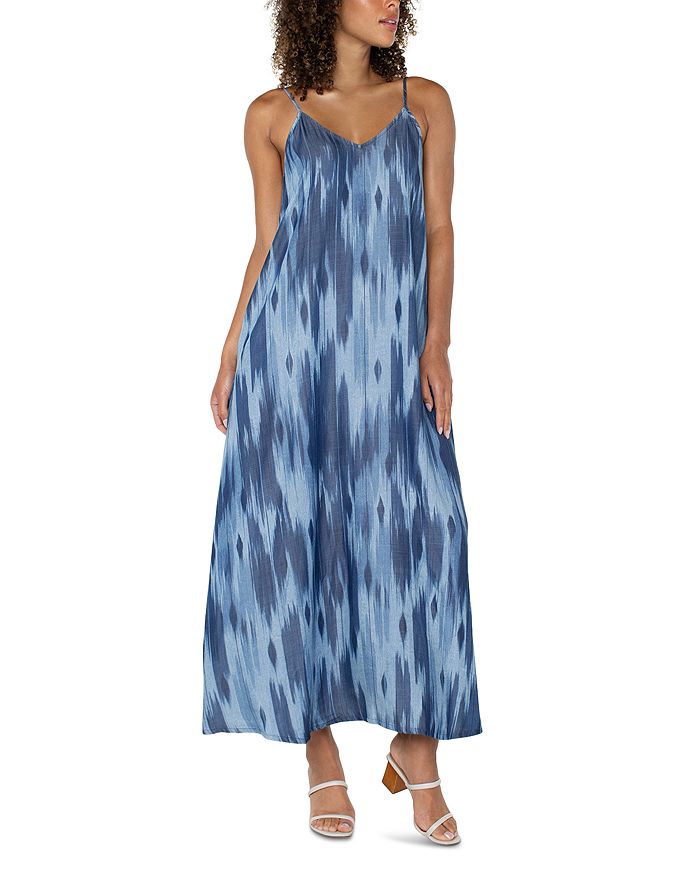 Макси-платье на тонких бретелях Liverpool Los Angeles, синий
Макси-платье на тонких бретелях Liverpool Los Angeles, синий