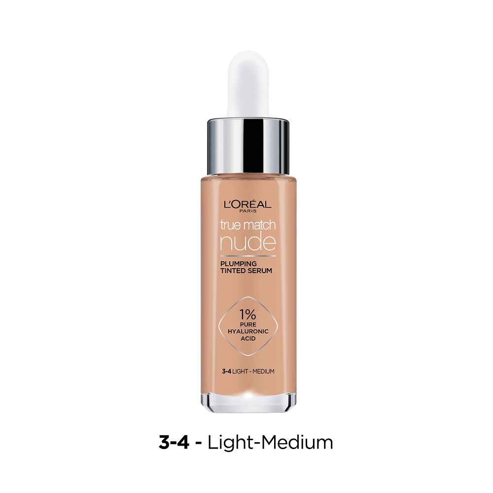 Жидкая основа true match nude plumping tinted serum L′Oréal Paris, цвет nr. 3-4 light medium, 30 мл
Жидкая основа true match nude plumping tinted serum L′Oréal Paris, цвет nr. 3-4 light medium, 30 мл