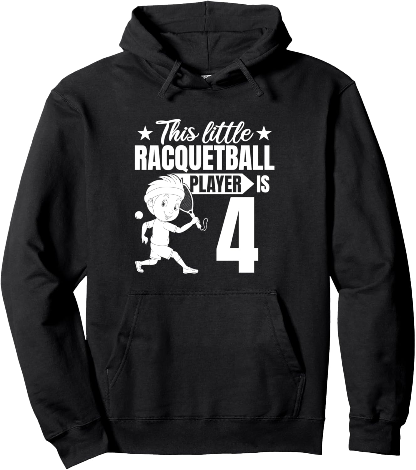 Худи для игрока в ракетбол на 4-й день рождения 4Th Birthday Party Racquetball Player, черный
Худи для игрока в ракетбол на 4-й день рождения 4Th Birthday Party Racquetball Player, черный