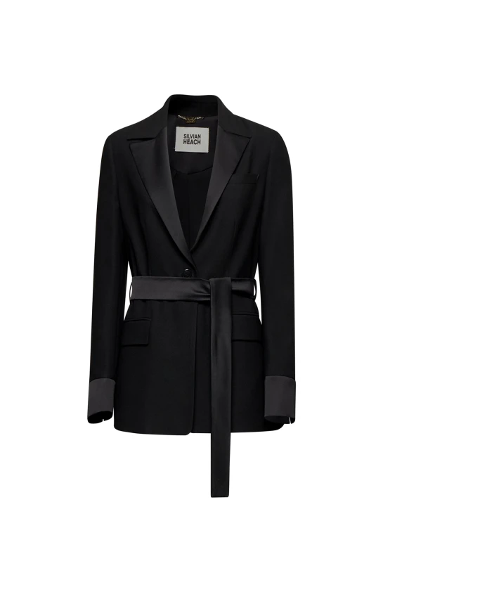 Пиджак с поясом Silvian Heach, черный
Пиджак с поясом Silvian Heach, черный