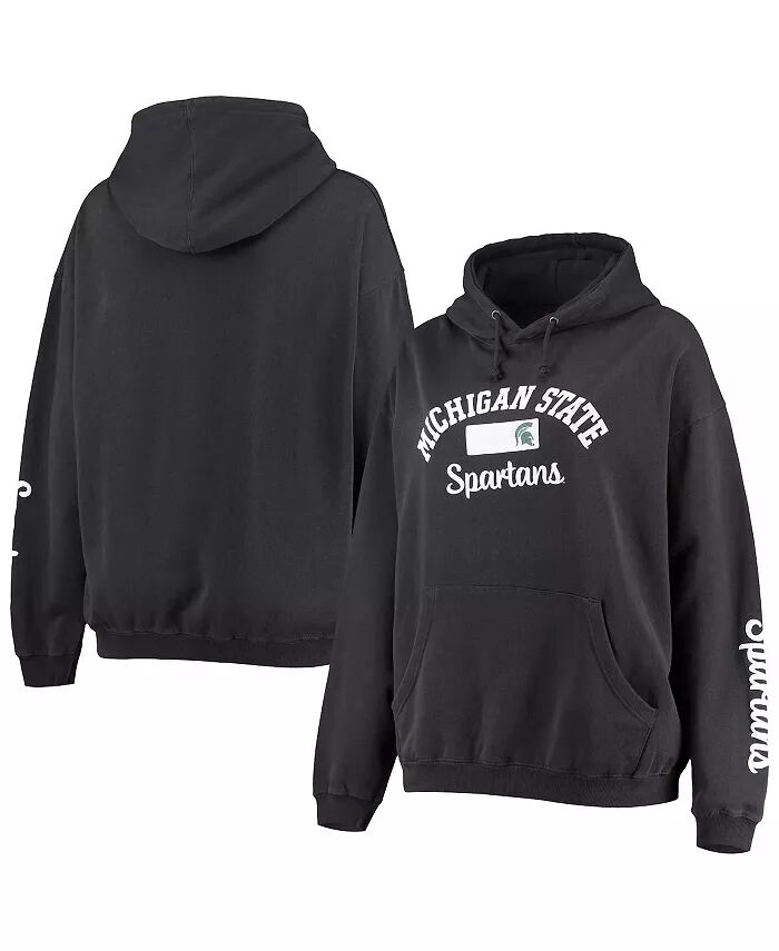 Женская черная толстовка с капюшоном Michigan State Spartans Rock n Roll Super Oversize Pressbox
Женская черная толстовка с капюшоном Michigan State Spartans Rock n Roll Super Oversize Pressbox