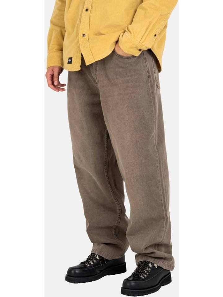 Джинсы "Baggy" бежевого цвета Reell
Джинсы "Baggy" бежевого цвета Reell