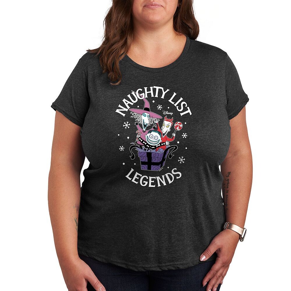 Футболка Disney's Nightmare Before Christmas Plus с графическим рисунком Naughty List Legends, цвет Heather Charcoal
Футболка Disney's Nightmare Before Christmas Plus с графическим рисунком Naughty List Legends, цвет Heather Charcoal