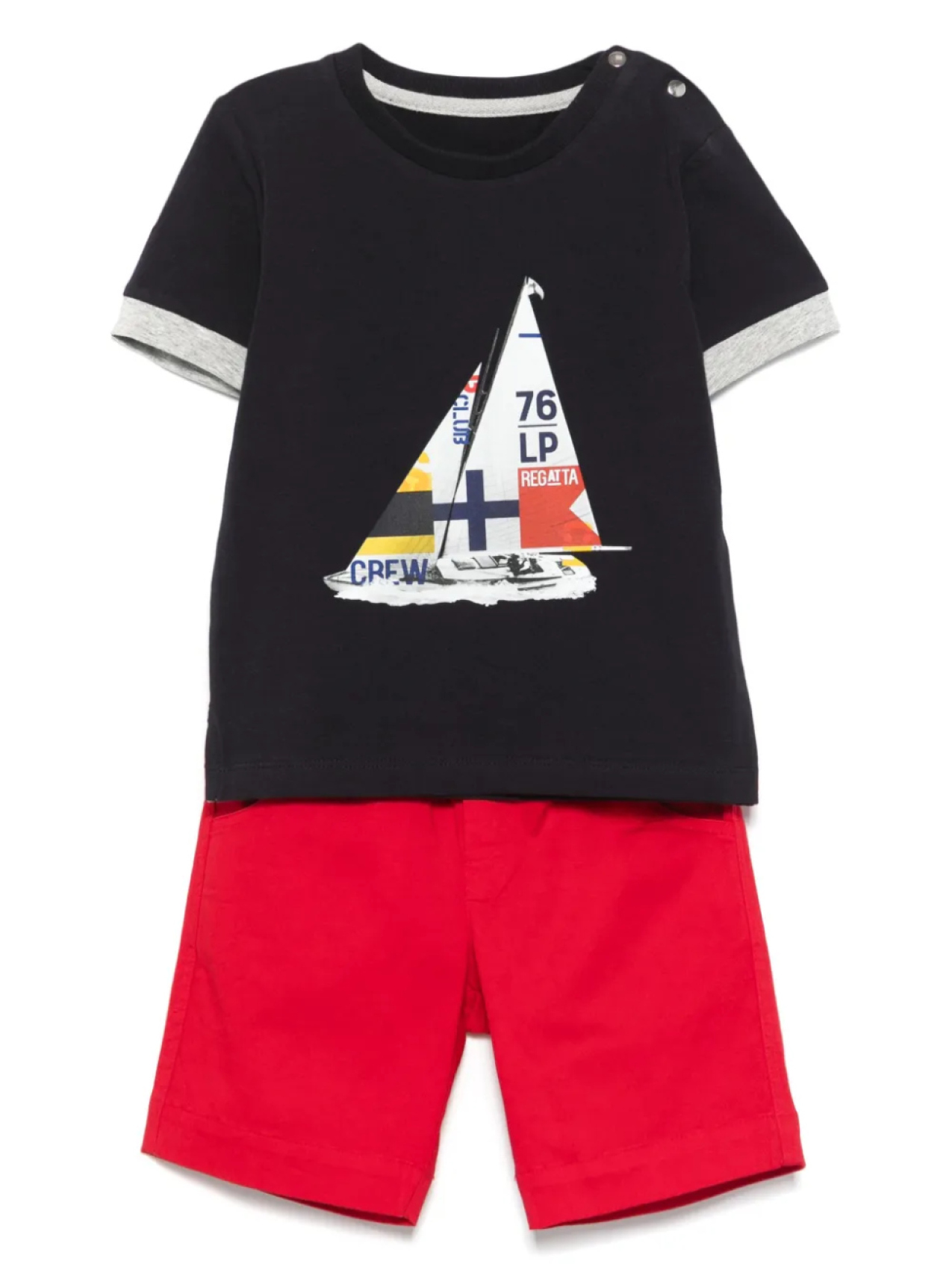 Lapin House комплект из топа и шортов, красный
Lapin House комплект из топа и шортов, красный