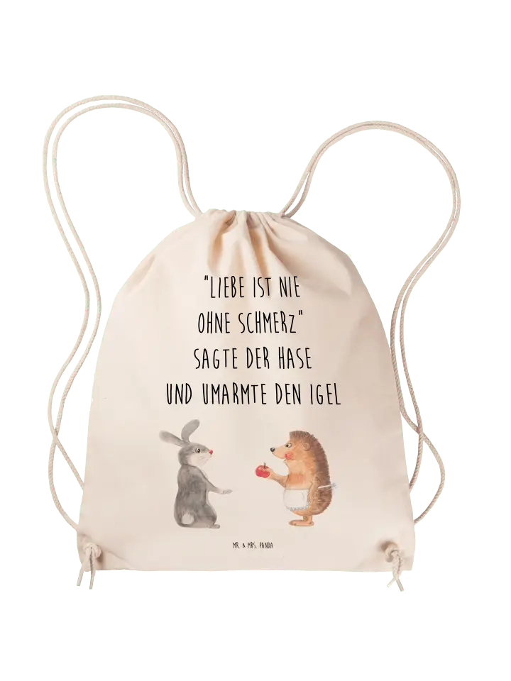 Спортивная сумка Mr & Mrs Panda Sportbeutel Hase Igel, кремовый
Спортивная сумка Mr & Mrs Panda Sportbeutel Hase Igel, кремовый