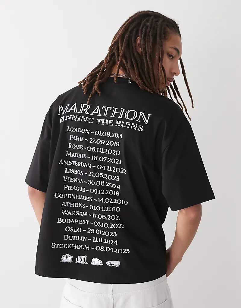 Футболка с графическим принтом COLLUSION в скейтерском стиле
Футболка с графическим принтом COLLUSION в скейтерском стиле