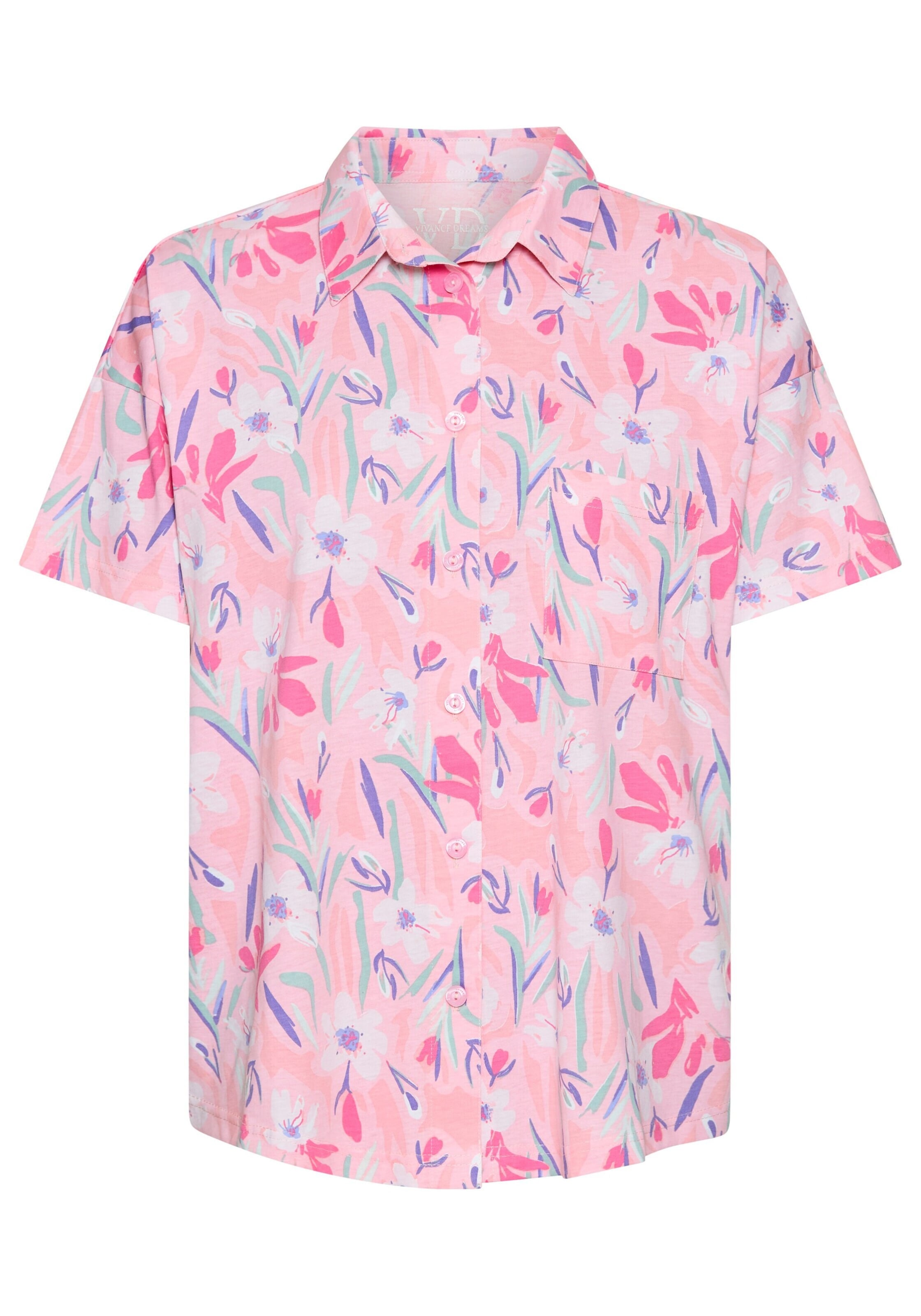 VIVANCE Пижамная рубашка в цвете Rose
VIVANCE Пижамная рубашка в цвете Rose