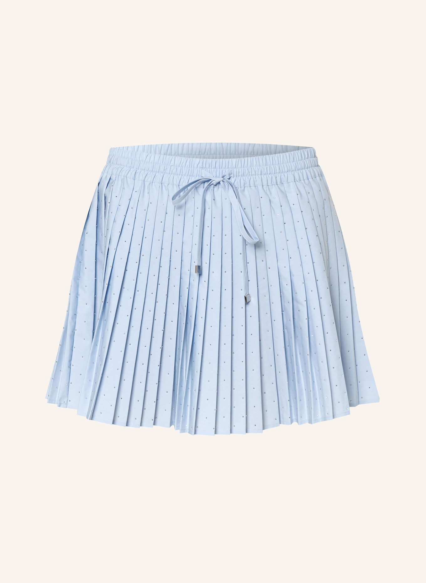 Плиссированная юбка с драгоценными камнями Sandro, голубой
Плиссированная юбка с драгоценными камнями Sandro, голубой